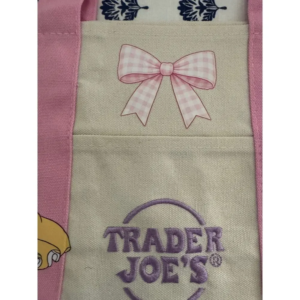 Disney Belle Double Sided Custom Made Trader Joes Mini Tote